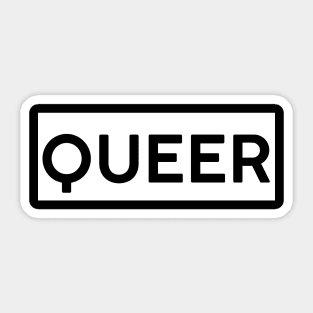 Queer Square Sticker